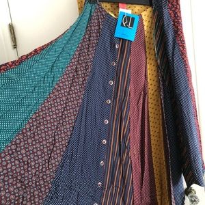 Ladies Tie skirt and vest